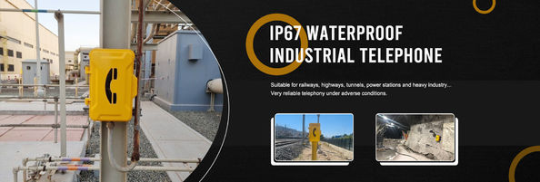 qualité Téléphone industriel résistant aux intempéries usine