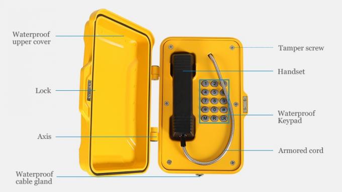 Cabine téléphonique de GSM de secours 2