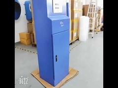 Affichage de la tour téléphonique d'urgence en alliage d'aluminium pour base militaire / campus