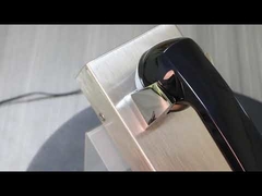 Téléphone anti-vandalisme SS IP65 avec cordon spiralé pour prison, matériau ABS