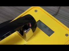 Téléphone industriel étanche avec écran LCD