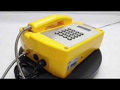 Téléphone antidéflagrant SIP avec combiné, mains libres, montage mural/sur poteau