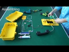 Téléphone industriel 1.5W résistant aux intempéries et à l'humidité pour les usines chimiques