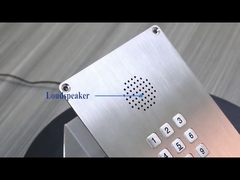 Téléphone de salle blanche SS encastré mains libres étanche