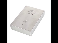 Téléphone d'urgence d'ascenseur SIP Boîtier robuste Mains libres Acier inoxydable SUS