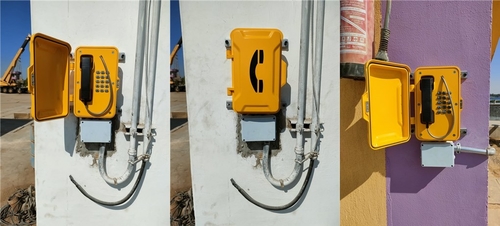 Dernières nouvelles de l'entreprise Les téléphones étanches JR101-FK sont installés au barrage d'Esna dans le gouvernorat de Louxor