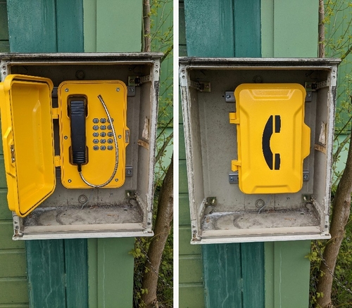 Dernières nouvelles de l'entreprise Projet imperméable extérieur français de téléphone de région scénique de parc