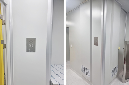 Dernières nouvelles de l'entreprise Projet d'installation d'interphone de pièce propre en Corée