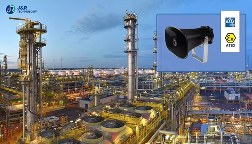 Dernières nouvelles de l'entreprise Haut-parleur antidéflagrant JREX-HSA pour environnements dangereux certifié ATEX IECEx