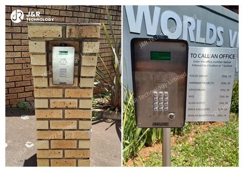 Derniers blogs de l'entreprise sur Smart & Secure: L'interphone d'urgence amélioré JR305-SC-4G avec LCD et clavier pour les immeubles de bureaux modernes