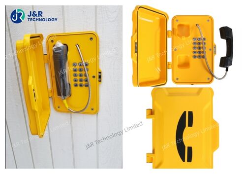 Dernières nouvelles de l'entreprise Téléphones extérieurs étanches JR101-FK-AL installés avec succès au Canada — Amélioration de la connectivité en environnement difficile