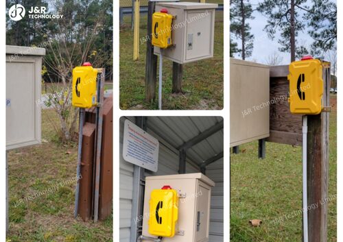 Derniers blogs de l'entreprise sur J&R JR101-FK-L Téléphones industriels imperméables installés avec succès dans une usine américaine