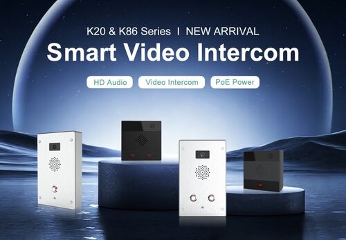 Derniers blogs de l'entreprise sur Lancement d'un nouveau produit | Lancement officiel des terminaux d'interphone vidéo IP K20 et K86
