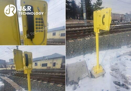 Derniers blogs de l'entreprise sur J&R Waterproof Railway Telephone JR101-FK-SIP installé avec succès sur le réseau ferroviaire turc