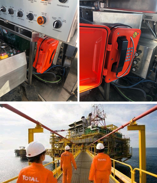 Dernières nouvelles de l'entreprise J&R ATEX certifié téléphone anti-explosion installé au projet de plateformes terrestres du Koweït!