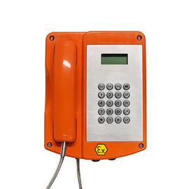 Numéro de téléphone à clavier anti-explosion IP66