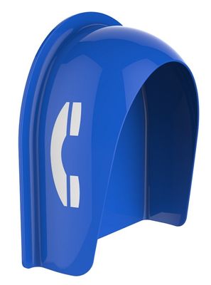 Un bon prix. Cabine téléphonique résistante aux vandalismes, casquettes de téléphone acoustiques, cabine téléphonique antipoussière en ligne