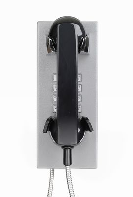 Un bon prix. GSM / 3G Téléphone extérieur gris résistant au vandalisme avec clavier métallique à 12 touches en ligne