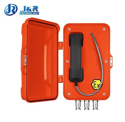 Un bon prix. Boîtier téléphonique robuste à composition automatique et anti-corrosion avec alimentation par Ethernet en ligne