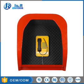 -25dB Public Phone Booth Industrial Telephone Booths With Custom Color