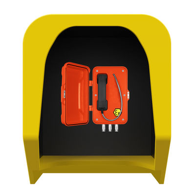 Un bon prix. Monté sur le mur, boîte téléphonique acoustique colorée, téléphone antibruit en ligne