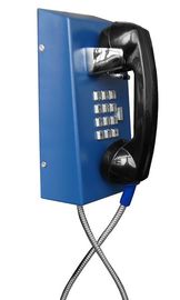 IP65 Vandal Resistant Telephone Intercom Corded Stainless Steel For Bank / ATM