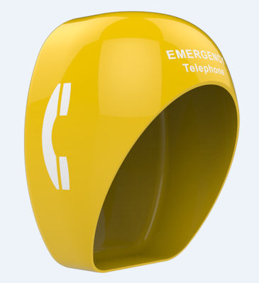 Un bon prix. Capot de téléphone acoustique en fibre de verre monté au mur Capot acoustique en ligne