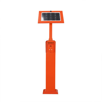 Un bon prix. Monture sur pilier tour téléphonique d'urgence extérieur GSM / 3G / sans fil alimenté par l'énergie solaire en ligne