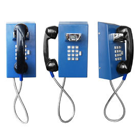 IP65 Vandal Resistant Telephone Intercom Corded Stainless Steel For Bank / ATM