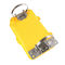 Yellow Industrial Weatherproof Telephone Simple Installation With Cast Aluminum Enclousure