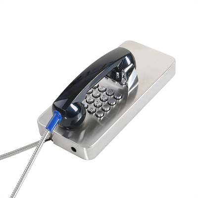 Un bon prix. Téléphone fixé au mur de prison de vandale d'appels téléphoniques de prison d'acier inoxydable anti en ligne