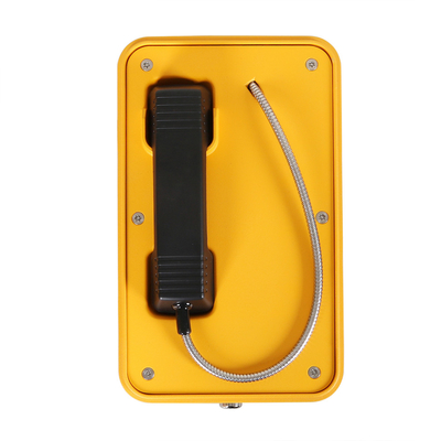 Matériel industriel imperméable d'alliage d'aluminium de téléphone de PoE Voip