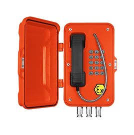 Mur extérieur montant le téléphone ex de preuve