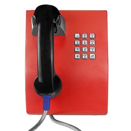 Un bon prix. Téléphone analogue de mur de combiné à l'épreuve du vandalisme pour l'hôpital/le téléphone gare routière en ligne