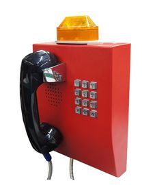 Un bon prix. Téléphone résistant du temps IP65 avec la lampe flash, anti téléphone de tunnel de vandale en ligne