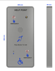 Tour de téléphone de secours de service gratuit de mains de public pour la personne de débronchement