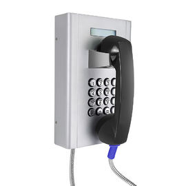 Téléphone analogue résistant laminé à froid de vandalisme en acier pour l'hôpital
