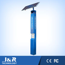 Lumière bleue solaire du téléphone LED de secours de puissance de SOS pour des mails/campus/terrains découverts