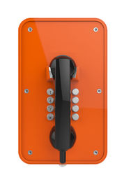 Téléphone analogue industriel résistant de vandale/téléphone analogue de mur avec le clavier numérique en métal