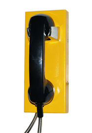 Téléphone à l'épreuve du vandalisme de point d'aide, téléphone de mur de secours pour la banque Hall
