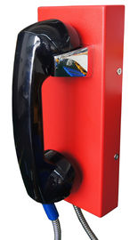 Un bon prix. Téléphone rocailleux de pompier de numérotage automatique, téléphone d'urgence de parkings en ligne