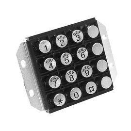 Un bon prix. Pièces détachées téléphoniques anti-vandalisme clavier 16 touches avec boutons en alliage de zinc en ligne