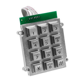 Un bon prix. Résistance à la corrosion du clavier de la porte du téléphone métallique imperméable à l'eau Inclut un connecteur à 7 broches en ligne