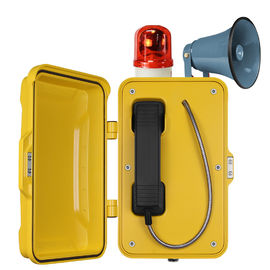 Un bon prix. Téléphone imperméable industriel de numérotage automatique à l'épreuve du vandalisme avec l'émission en ligne
