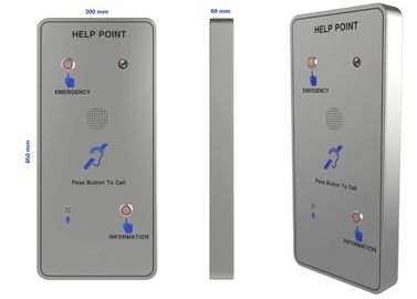 Un bon prix. Boîtier d'appel SIP mains libres robuste / Interphone extérieur SIP antirouille avec caméra en ligne