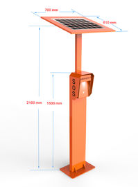 Téléphone actionné solaire de secours de cadran de la vitesse GSM/3G pour l'autoroute urbaine/route