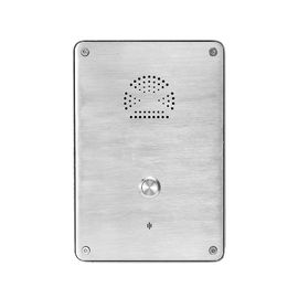 Cabine téléphonique imperméable de PETITE GORGÉE de cadran de vitesse, téléphone de point d'aide d'ascenseur en métal
