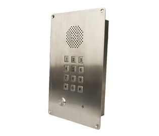 Interphone analogue encastré de porte, téléphone rocailleux de pièce propre