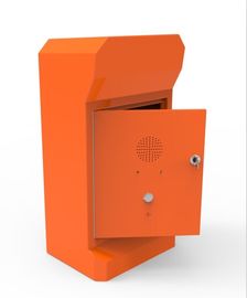 Le bord de la route remet la cabine téléphonique libre de SOS, téléphone de secours de route de résistance à l'impact