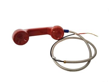 Un bon prix. Pièce détachée pour téléphone industriel combiné rouge robuste avec cordon blindé en ligne